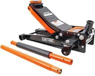 DeTec. Hydraulischer Rangierwagenheber 3t orange &ndash; Flacher Autoheber mit