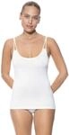 Mey Basics Serie Emotion Damen Spaghetti Tops 55200,Wei&szlig;,36