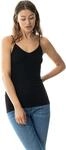 Mey Tagw&auml;sche Serie Noblesse Damen Spaghetti Tops Schwarz XS(36)