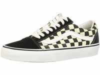 Vans Herren Old Skool Checkerboard Sneaker, Blk White, 44 EU
