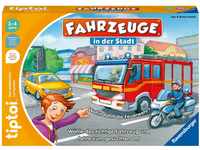 Ravensburger tiptoi Spiel 00127 Fahrzeuge in der Stadt - Lernspiel ab 3 Jahren,