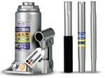 alca&reg; Hydraulischer Wagenheber 8t I Stempelheber & Unterstellheber aus Stahl I f&uuml;r