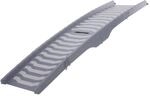 Trixie 39476 Rampe, 3-fach klappbar, Kunststoff, 39 &times; 150 cm, grau