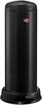Wesco AbfallSMLR Big Baseboy Abfallsammler, Edelstahl, 38 x 38 cm, Schwarz