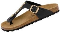 Lico BIOLINE GOLDSTAR Damen Pantoletten, Schwarz, 36 EU