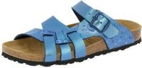 Lico Damen Bioline Flora Hausschuh, Blau, 36 EU