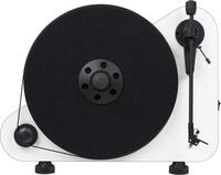 Pro-Ject VT-E R, Vertikaler Plug&Play Plattenspieler, Rechtsh&auml;nder (Wei&szlig;)