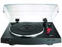 Audio-Technica AT-LP3BK Vollautomatischer Stereo-Plattenspieler mit Riemenantrieb,