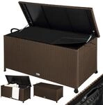 Casaria&reg; Gartenbox Auflagenbox mit Rollen 270L Stauraum UV-best&auml;ndig Handgriffe