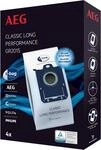 AEG GR201S s-Bag Staubbeutel Classic Long Performance (4 Staubsaugerbeutel f&uuml;r