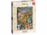 Jumbo Puzzles 19491 Classic Collection Bambi, Disney Puzzle, 1.000 Teile, Mehrfarbig