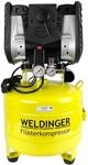 WELDINGER Fl&uuml;sterkompressor FK 150 up innenbeschichteter 40 l Tank 1500 W (Silent