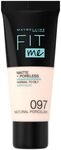 MAYBELLINE MakeUp Fit Me Foundation Matte, 097 natural porcelain, 30 ml