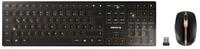 CHERRY DW 9000 Slim, Kabelloses Tastatur- und Maus-Set, EU-Layout (QWERTY), Bluetooth