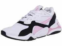 PUMA Damen Nova 90's Bloc WN's Sneaker, White-Pale Pink, 41