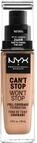 NYX Professional Makeup Can't Stop Won't Stop Full Coverage Foundation,