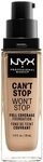 NYX Professional Makeup Can't Stop Won't Stop Full Coverage Foundation,