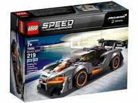 LEGO 75892 Speed Champions McLaren Senna Rennwagen, Bauset mit Rennfahrer-Minifigur,