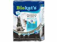 Biokat's Diamond Care MultiCat Fresh mit Duft - Feine Katzenstreu mit Aktivkohle
