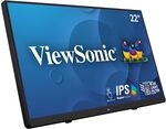 Viewsonic TD2230 54,6 cm (22 Zoll) Touch Monitor (Full-HD, IPS-Panel, HDMI, DP, USB Viewsonic TD2230 54,6 cm (22 Zoll) Touch Monitor (Full-HD, IPS-Panel, HDMI, DP, USB