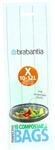 Brabantia, Wei&szlig;, 10-12 L/Gr&ouml;&szlig;e X Mullbeutel
