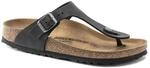 Birkenstock Unisex Gizeh Flip-Flops, Schwarz, 39 EU