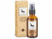 Silberspray für Hunde – natürliche Pflege, mit Aloe Vera und Hyaluron,...