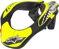 Alpinestars 6540118-155 Unisex-Erwachsene Jugend Nackenst&uuml;tze Schwarz/Gelb