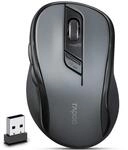 Rapoo M500 Silent kabellose Maus wireless Mouse 1600 DPI Sensor 12 Monate