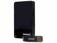 Intenso External Hard Drive 2.5 Memory Drive 6023680 1 TB USB 3.0 1 Piece Black