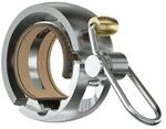 Knog 12127 Oi Luxe Fahrradklingel, Unisex, silberfarben, Gr&ouml;&szlig;e S