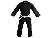 DEPICE Karate-Anzug Kage 12 oz schwarz Baumwolle traditionell 160 cm