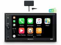 Sony XAV-AX1005KIT DAB+ Media Receiver, Touchscreen 6,2 Zoll, mit Bluetooth und...