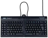 Kinesis Freestyle2 QWERTZ USB Tastatur, Schwarz