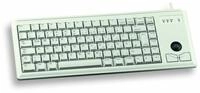 CHERRY G84-4400, Kompakte Tastatur mit Trackball, Franz&ouml;sisches Layout (AZERTY),