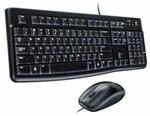 Logitech MK120 Kabelgebundenes Set mit Tastatur und Maus f&uuml;r Windows, Italienisches