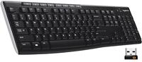 Logitech K270 Kabellos Tastatur f&uuml;r Windows - ESP QWERTY