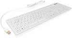 KeySonic Industrie Tastatur, USB-kabelgebunden, wasserdicht, staubdicht (IP68),