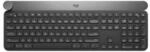 Logitech Craft Kabellose Tastatur | Bluetooth & 2.4 GHz, Drehregler, Beleuchtung,