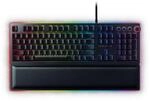 Razer Huntsman Elite Mechanische Gaming-Tastatur, Opto-Mechanische Taste, UK-Layout,