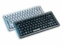 CHERRY Compact-Keyboard G84-4100, Deutsches Layout, QWERTZ Tastatur, kabelgebundene