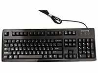 CHERRY Standard Keyboard USB Black (US)(KY), G83-6104