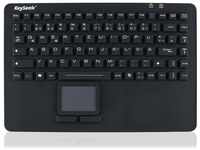 KeySonic KSK-5230 Iudustrietastatur Silikontastatur mit Touchpad deutsches...