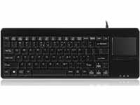 Perixx PERIBOARD-515 H Plus Keyboard with Touchpad (QWERTY US Layout) - Wired USB