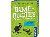 KOSMOS 693145 More Game of Quotes, weitere verrückte Zitate, witziges Kartenspiel