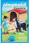 PLAYMOBIL Country 70136 Hofhund mit H&uuml;tte, Ab 4 Jahren