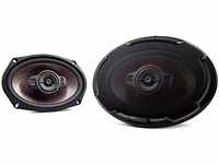 KENWOOD Coaxial Speakers, 5-Way, 6x9, 650W KFCPS6996
