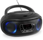 Denver CD-Player mit Radio, Bluetooth und USB, Grau | CD-Player mit Radio und
