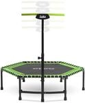 Salta Fitness - &oslash;128cm - Indoor Trampolin - 5-Fach h&ouml;henverstellbarer Handgriff -