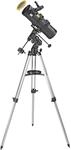 BRESSER Teleskop Spica 130/1000 EQ3 - Spiegelteleskop mit Smartphone-Adapter &